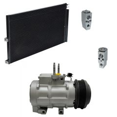 2009 Lincoln Navigator Base 5.4L Compressor and Condenser Kit (KT ED66A)