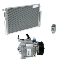 2013 Chevrolet Sonic LS 1.6L Compressor and Condenser Kit (KT ED74A-N)