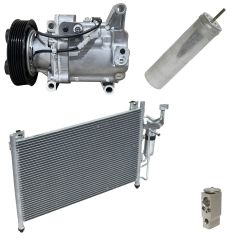 2013 Mazda 2 GX 1.5L Compressor and Condenser Kit (KT ED89A-N)