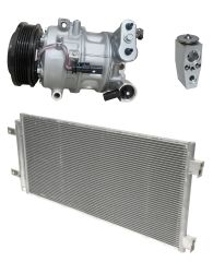 2016 Chevrolet Cruze LT 1.4L Compressor and Condenser Kit (KT EE00A-N)