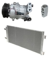 2017 Chevrolet Cruze LT 1.4L Compressor and Condenser Kit (KT EE01A-N)