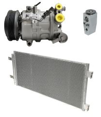 2017 Chevrolet Cruze LS 1.4L Compressor and Condenser Kit (KT EE01A)
