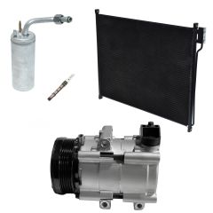 2006 Ford F-350 Super Duty XL 6.8L Compressor and Condenser Kit (KT EE05A-N)
