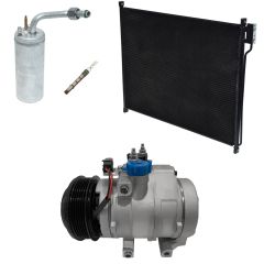 2007 Ford F-250 Super Duty XL 6.8L Compressor and Condenser Kit (KT EE06A-N)