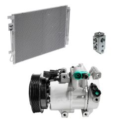 2012 Hyundai Accent GS 1.6L Compressor and Condenser Kit (KT EE12A-N)