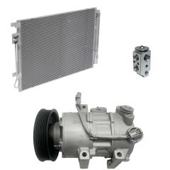 2012 Hyundai Accent GS 1.6L Compressor and Condenser Kit (KT EE12A)