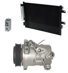 2017 Jeep Compass North 2.4L Compressor and Condenser Kit (KT EE19A)