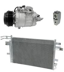 2015 Ford Police Interceptor Utility Base 3.7L Compressor and Condenser Kit (KT EE20B-N)