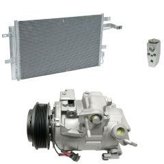 2014 Ford Police Interceptor Sedan Base 3.5L Compressor and Condenser Kit (KT EE21B-N)