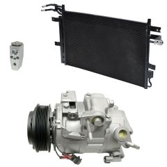 2019 Lincoln MKT Livery 3.7L Compressor and Condenser Kit (KT EE21D)
