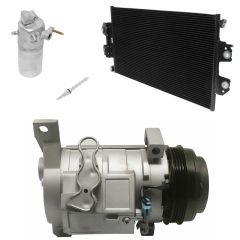 2018 Chevrolet Express 2500 Base 6.0L Compressor and Condenser Kit (KT EE22A)