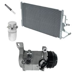 2004 Chevrolet C3500 Base 5.7L Compressor and Condenser Kit (KT EE27E-N)