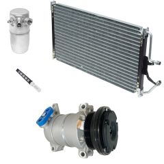 2002 Chevrolet C3500 Base 5.7L Compressor and Condenser Kit (KT EE28A-N)