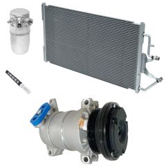2004 Chevrolet C3500 Base 5.7L Compressor and Condenser Kit (KT EE28D-N)