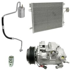 2019 Lincoln MKT Base 3.5L Compressor and Condenser Kit (KT EE33A)