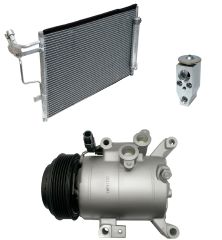 2012 Mazda 3 S 2.5L Compressor and Condenser Kit (KT EE39B-N)