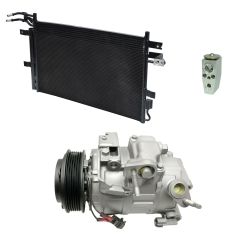 2019 Ford Taurus Limited 3.5L Compressor and Condenser Kit (KT EE42B-N)