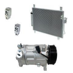 2016 Nissan Pathfinder S 3.5L Compressor and Condenser Kit (KT EE49A-N)