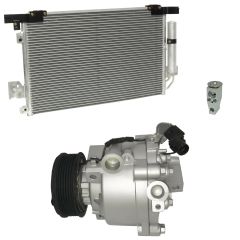 2013 Mitsubishi Outlander Sport SE 2.0L Compressor and Condenser Kit (KT EE63A)