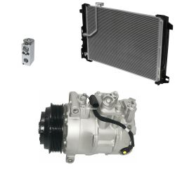 2009 Mercedes-Benz C300 Base 3.0L Compressor and Condenser Kit (KT EE87A-N)