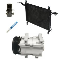 1996 Ford F-350 Special 5.8L Compressor and Condenser Kit (KT EE92A)