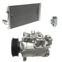 2013 Audi Q7 Base 3.0L Compressor and Condenser Kit (KT EF14A)