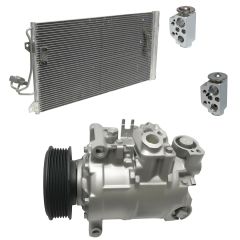 2013 Audi Q7 Base 3.0L Compressor and Condenser Kit (KT EF15A)
