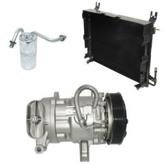 2002 Dodge Ram 3500 Base 5.9L Compressor and Condenser Kit (KT EF20A)