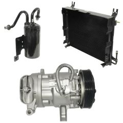 2002 Dodge Ram 3500 Base 5.9L Compressor and Condenser Kit (KT EF21A)