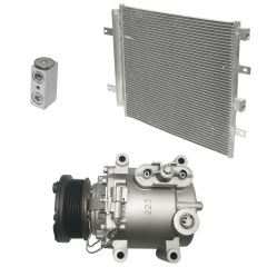 2003 Jaguar S-Type Base 4.2L Compressor and Condenser Kit (KT EF22A-N)