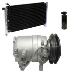 1996 Nissan Pickup Base 2.4L Compressor and Condenser Kit (KT EF27A)
