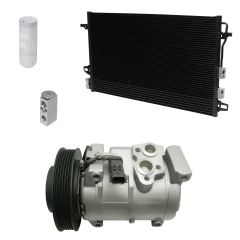 2007 Dodge Caravan SE 2.4L Compressor and Condenser Kit (KT EF32A-N)