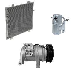 2008 Dodge Dakota Sport 3.7L Compressor and Condenser Kit (KT EF34A-N)