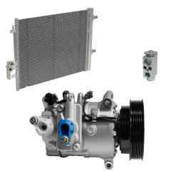 2012 Volvo XC60 T6 3.0L Compressor and Condenser Kit (KT EF38A-N)