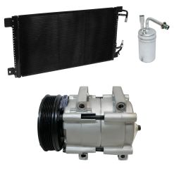 1996 Lincoln Continental Anniversary 4.6L Compressor and Condenser Kit (KT EF39B-N)