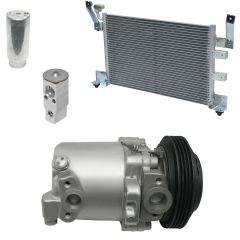 2000 Suzuki Esteem GL 1.6L Compressor and Condenser Kit (KT EF58A-N)