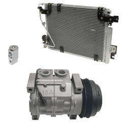 2004 Suzuki Vitara LX 2.5L Compressor and Condenser Kit (KT EF62B)