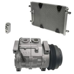 2003 Suzuki Grand Vitara Base 2.5L Compressor and Condenser Kit (KT EF64A)