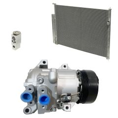 2006 Suzuki Grand Vitara GL 2.7L Compressor and Condenser Kit (KT EF65A-N)