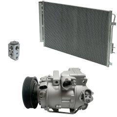 2017 Hyundai Santa Fe XL Limited 3.3L Compressor and Condenser Kit (KT EF68A-N)