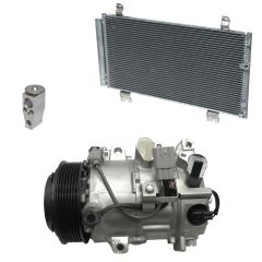 2012 Lexus IS250 Base 2.5L Compressor and Condenser Kit (KT EF81A-N)