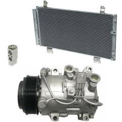 2009 Lexus IS250 Base 2.5L Compressor and Condenser Kit (KT EF85A-N)