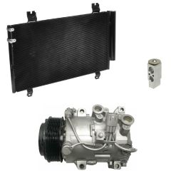 2009 Lexus GS350 Base 3.5L Compressor and Condenser Kit (KT EF85B-N)