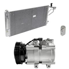 2005 Hyundai Sonata GL 2.4L Compressor and Condenser Kit (KT EF93A-N)