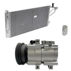 2005 Hyundai Sonata GL 2.4L Compressor and Condenser Kit (KT EF93A)