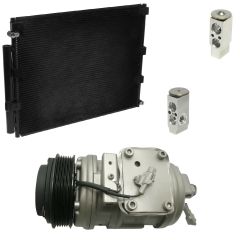 2007 Toyota Land Cruiser Base 4.7L Compressor and Condenser Kit (KT EG02A-N)