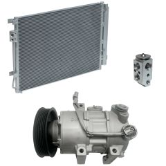 2012 Kia Rio SX 1.6L Compressor and Condenser Kit (KT EG11A)