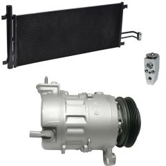 2018 Chevrolet Silverado 1500 LS 4.3L Compressor and Condenser Kit (KT EG26A-N)