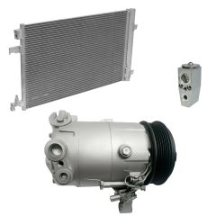 2018 Chevrolet Impala LS 3.6L Compressor and Condenser Kit (KT EG37A-N)
