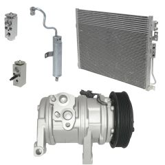 2006 Jeep Commander Limited 4.7L Compressor and Condenser Kit (KT EG55A)